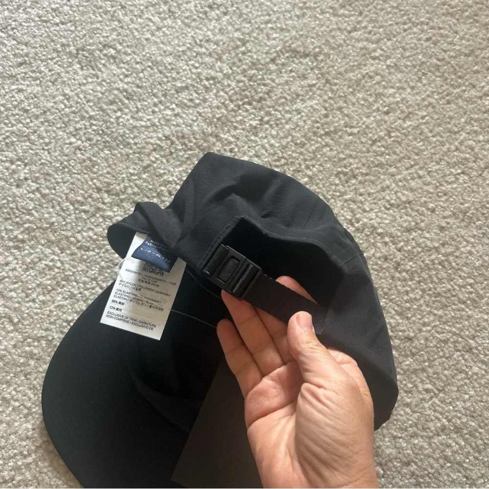 A7-01 NEW Size S-M Arcteryx Paltz Cap Running Hat Black Arc'teryx （57cm）